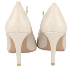 Escarpins Aiguille BEIGE Femme Motif Uni A Enfiler