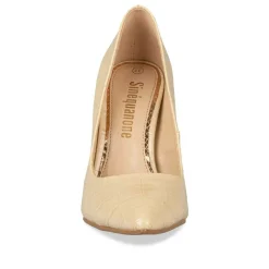 Escarpins Aiguille BEIGE Femme A Enfiler