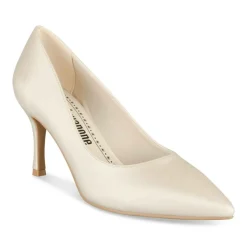 Escarpins Aiguille BLANC Femme Motif Uni A Enfiler
