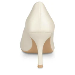 Escarpins Aiguille BLANC Femme Motif Uni A Enfiler