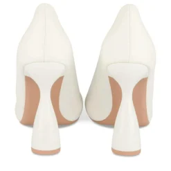 Escarpins Aiguille BLANC Femme Motif Uni A Enfiler