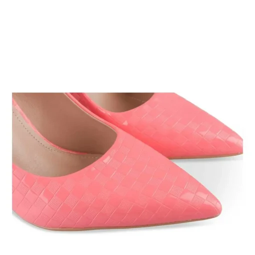 Escarpins Aiguille FUSCHIA Femme Motif Uni A Enfiler