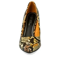 Escarpins Aiguille JAUNE Femme