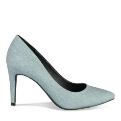 Escarpins Aiguille JEANS Femme Motif Uni A Enfiler
