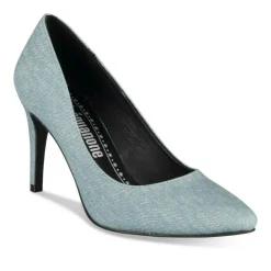 Escarpins Aiguille JEANS Femme Motif Uni A Enfiler