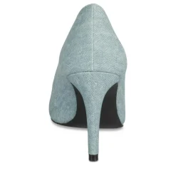 Escarpins Aiguille JEANS Femme Motif Uni A Enfiler
