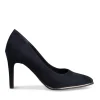 Escarpins Aiguille MARINE Femme Motif Uni A Enfiler