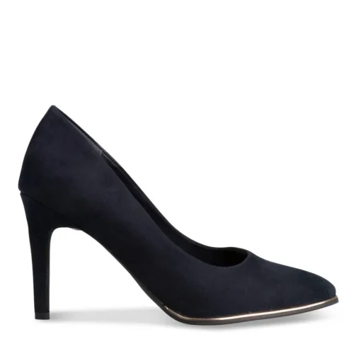 Escarpins Aiguille MARINE Femme Motif Uni A Enfiler