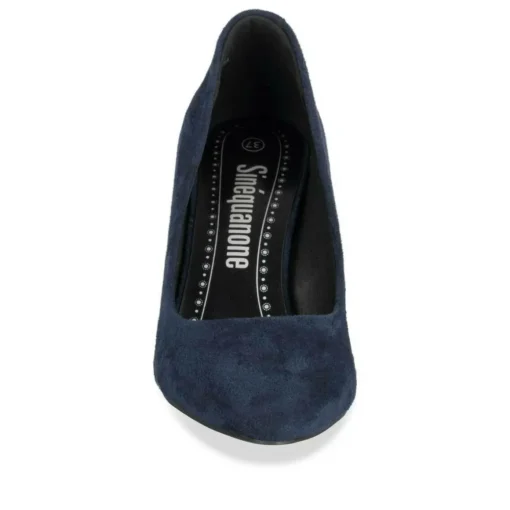 Escarpins Aiguille MARINE Femme Motif Uni A Enfiler