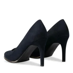 Escarpins Aiguille MARINE Femme Motif Uni A Enfiler