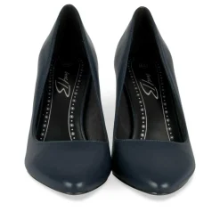 Escarpins Aiguille MARINE Femme Motif Uni A Enfiler