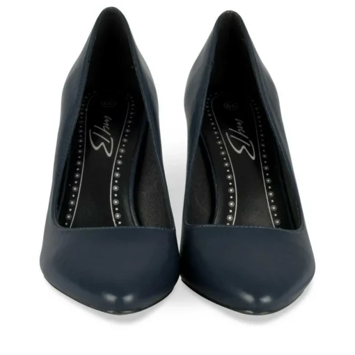 Escarpins Aiguille MARINE Femme Motif Uni A Enfiler