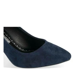 Escarpins Aiguille MARINE Femme Motif Uni A Enfiler