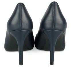 Escarpins Aiguille MARINE Femme Motif Uni A Enfiler