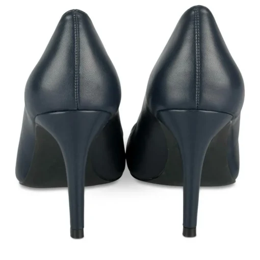 Escarpins Aiguille MARINE Femme Motif Uni A Enfiler