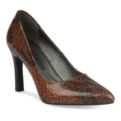 Escarpins Aiguille MARRON Femme