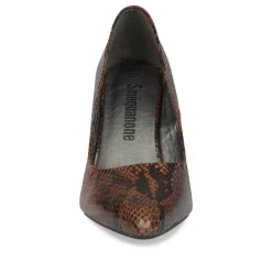 Escarpins Aiguille MARRON Femme