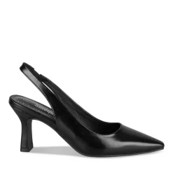 Escarpins Aiguille NOIR Femme Motif Vernis Elastique