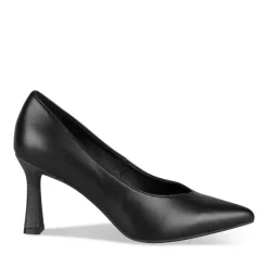 Escarpins Aiguille NOIR Femme Motif Uni A Enfiler