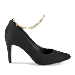 Escarpins Aiguille NOIR Femme Motif Uni Boucle