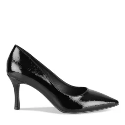 Escarpins Aiguille NOIR Femme Motif Uni A Enfiler