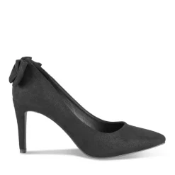 Escarpins Aiguille NOIR Femme Motif Paillettes A Enfiler