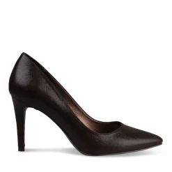 Escarpins Aiguille NOIR Femme Motif Uni A Enfiler