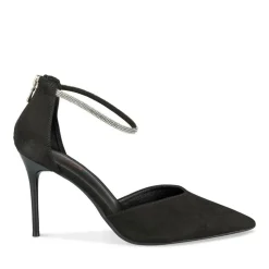 Escarpins Aiguille NOIR Femme Motif Uni Fermeture éclair