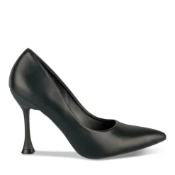 Escarpins Aiguille NOIR Femme Motif Uni A Enfiler