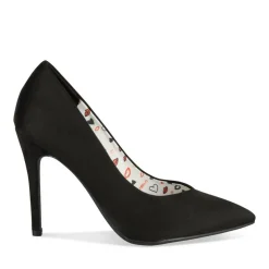 Escarpins Aiguille NOIR Femme Motif Uni A Enfiler