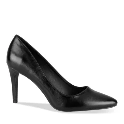 Escarpins Aiguille NOIR Femme Motif Vernis A Enfiler
