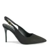 Escarpins Aiguille NOIR Femme Motif Uni Boucle