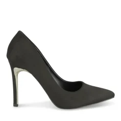 Escarpins Aiguille NOIR Femme Motif Uni A Enfiler