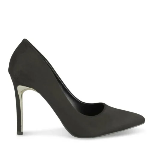 Escarpins Aiguille NOIR Femme Motif Uni A Enfiler