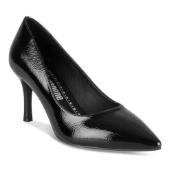 Escarpins Aiguille NOIR Femme Motif Uni A Enfiler