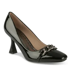 Escarpins Aiguille NOIR Femme Motif Uni A Enfiler