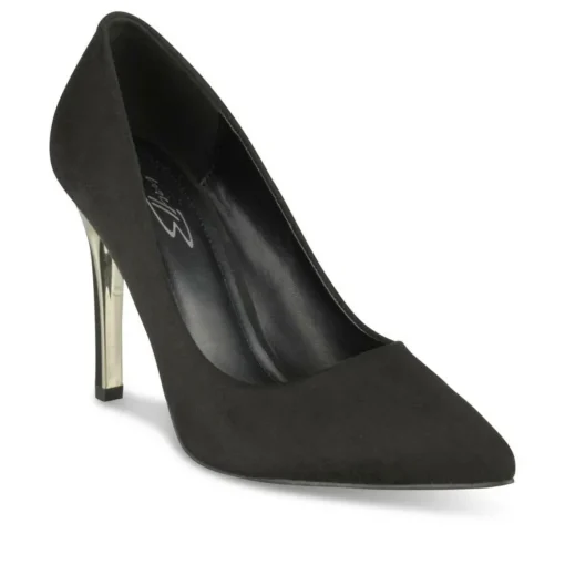 Escarpins Aiguille NOIR Femme Motif Uni A Enfiler