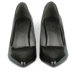 Escarpins Aiguille NOIR Femme Motif Uni A Enfiler
