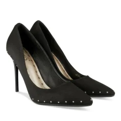 Escarpins Aiguille NOIR Femme Motif Clouté A Enfiler