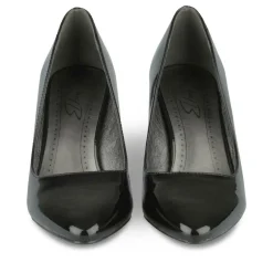 Escarpins Aiguille NOIR Femme Motif Uni A Enfiler