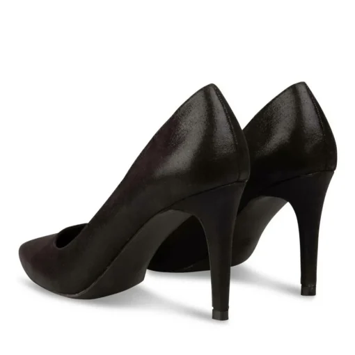 Escarpins Aiguille NOIR Femme Motif Uni A Enfiler