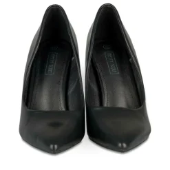 Escarpins Aiguille NOIR Femme Motif Uni A Enfiler