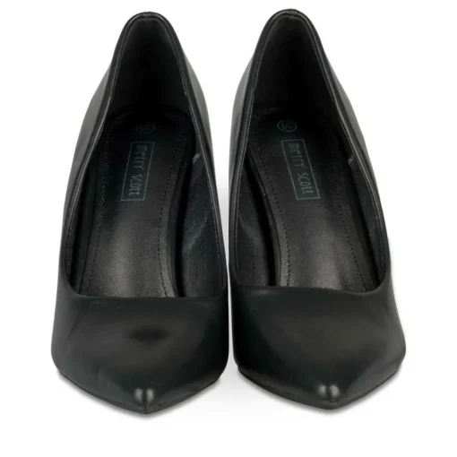 Escarpins Aiguille NOIR Femme Motif Uni A Enfiler