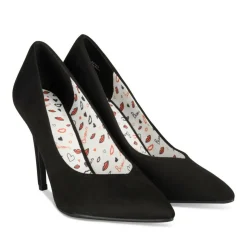 Escarpins Aiguille NOIR Femme Motif Uni A Enfiler