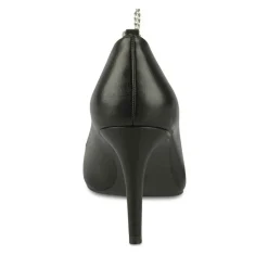 Escarpins Aiguille NOIR Femme Motif Uni A Enfiler