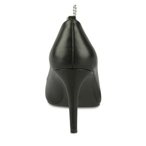 Escarpins Aiguille NOIR Femme Motif Uni A Enfiler