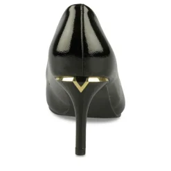 Escarpins Aiguille NOIR Femme Motif Uni A Enfiler