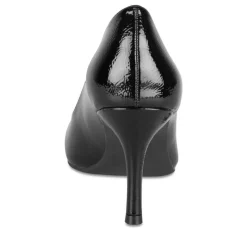 Escarpins Aiguille NOIR Femme Motif Uni A Enfiler