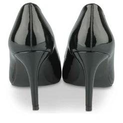 Escarpins Aiguille NOIR Femme Motif Uni A Enfiler