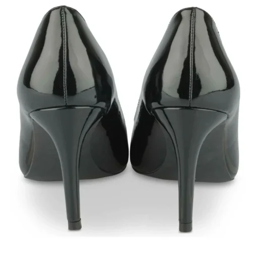 Escarpins Aiguille NOIR Femme Motif Uni A Enfiler